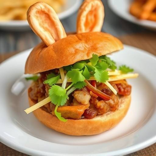 A freshly made Bunny Chow, a Durban specialty