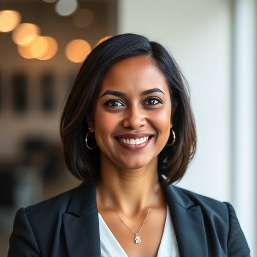 Portrait of Aisha Petersen, Operations Manager